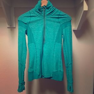 Lululemon Long Sleeve Half-Zip Running Shirt